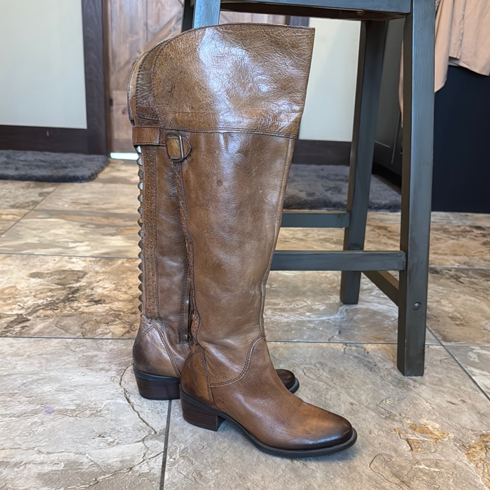 Vince Camuto Brown Over the Knee Boots